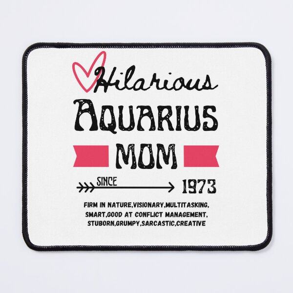 Item preview, Hilarious Aquarius Mom since 1973 designed and sold by reka88.