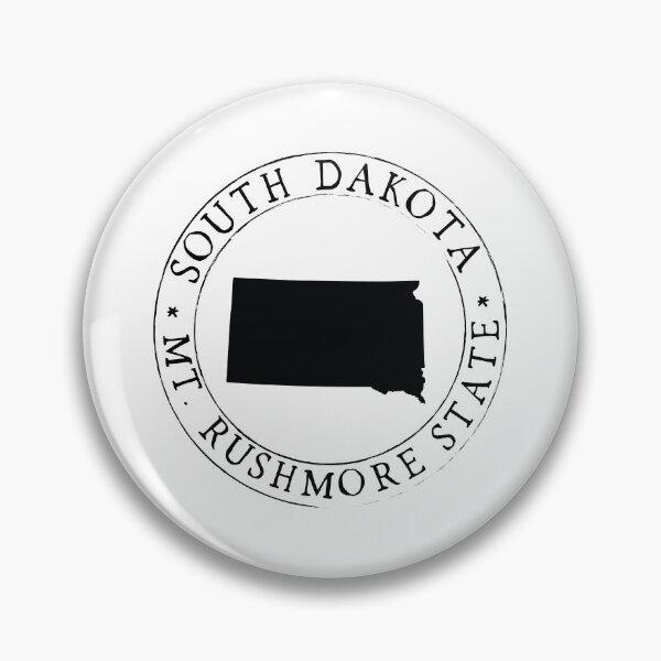 Item preview, South Dakota State Round Emblem designed and sold by Daily Miracles.