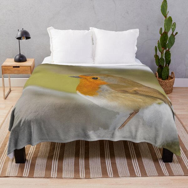 Item preview, snowy robin designed and sold by AliMarleyPhoto.