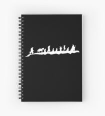 Fellowship white Spiral Notebook