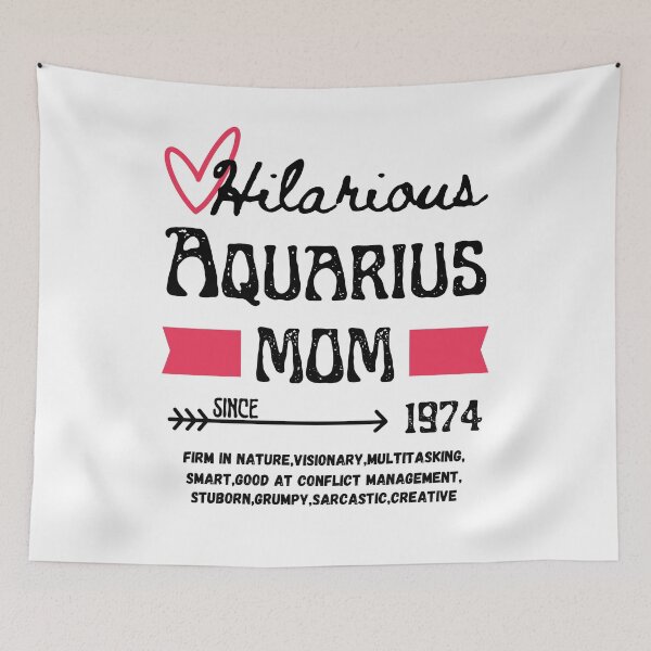 Item preview, Hilarious Aquarius Mom since 1974 designed and sold by reka88.