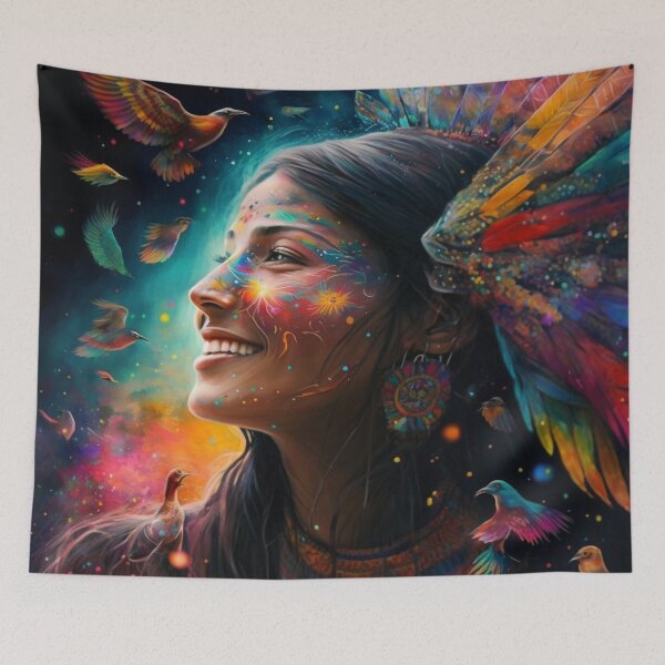 Item preview, Shamana Bird Medicine designed and sold by BlueMorphoTours.