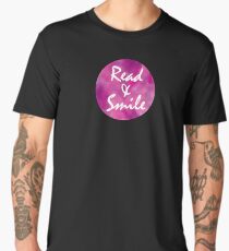Read & Smile Men's Premium T-Shirt