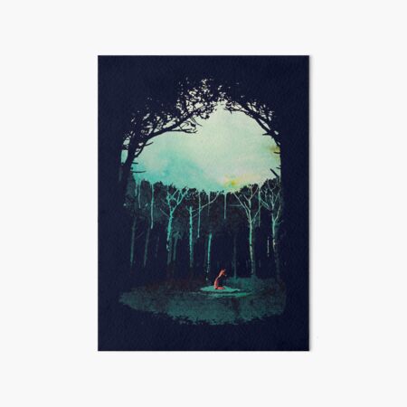 Vista previa del artículo con la obra «Profundo en el bosque», diseñado y vendido por robertfarkas.