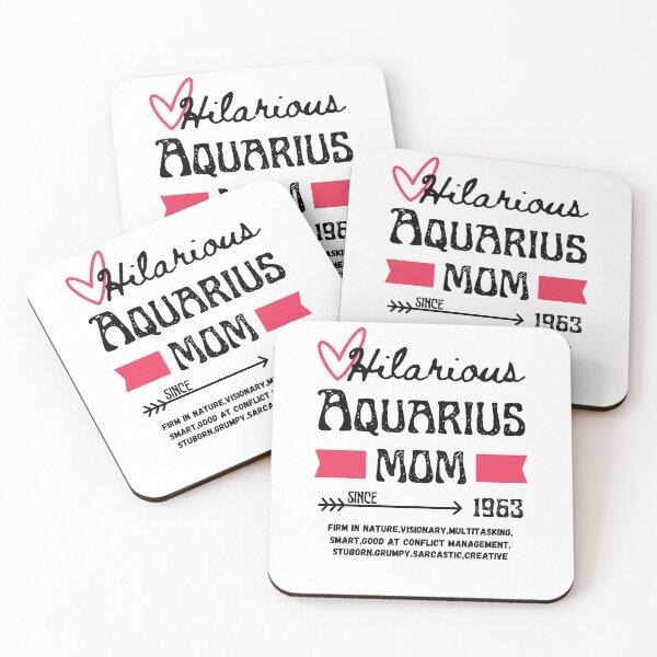 Item preview, Hilarious Aquarius Mom since 1963 designed and sold by reka88.