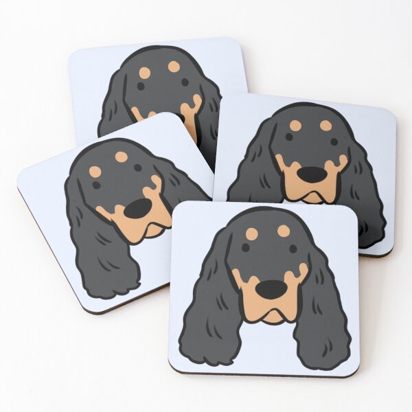 Item preview, Setter gordon perro cara linda ilustración designed and sold by Yarafantasyart.