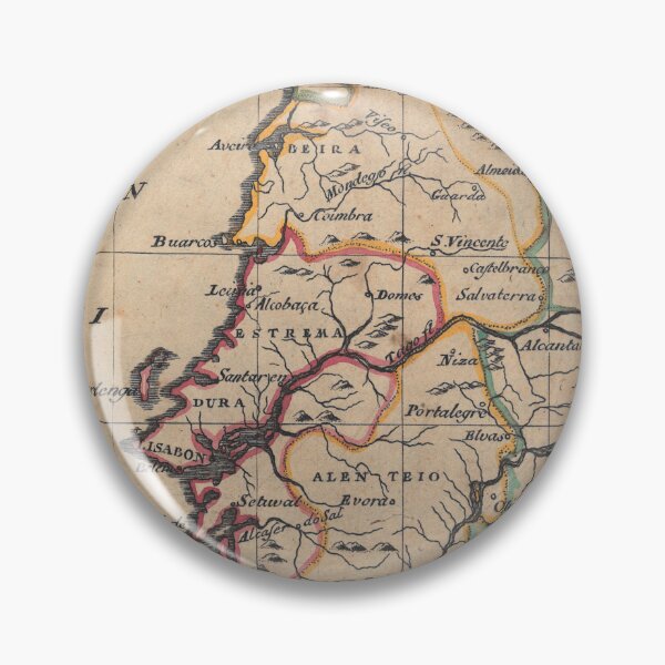 Item preview, Vintage Map of Portugal from 1768 designed and sold by depresident.