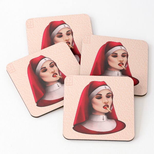 Item preview, Smoking nun designed and sold by AuchAyeLass.