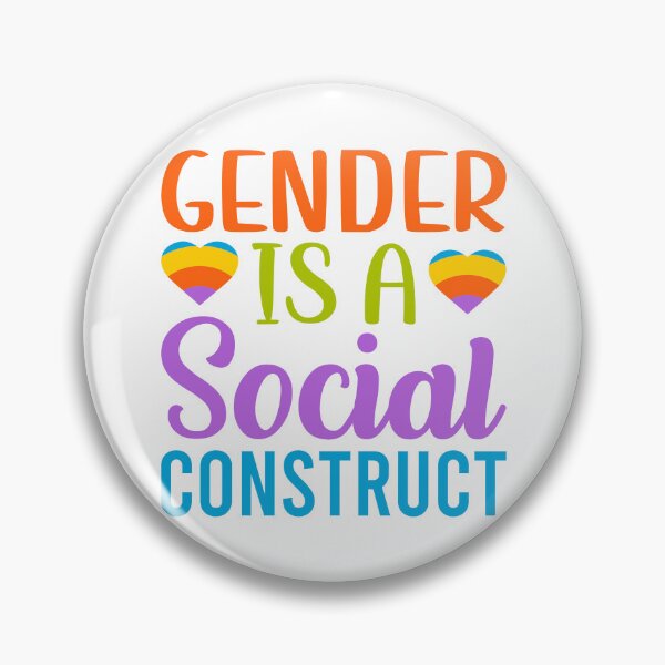 Item preview, Gender Is A Social Construct designed and sold by NessiCreates.