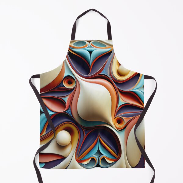 Item preview, Irregular Abstract Ceramic Traditional Pattern Digital Painting designed and sold by CodeAndColors.