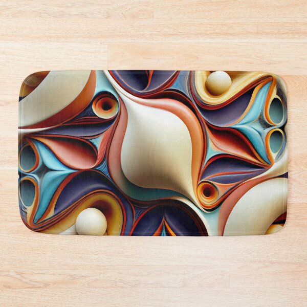 Item preview, Irregular Abstract Ceramic Traditional Pattern Digital Painting designed and sold by CodeAndColors.