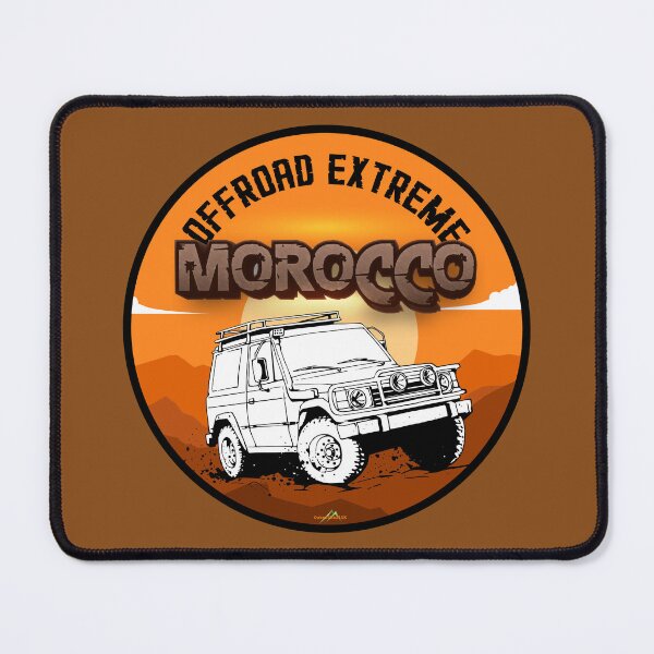 Item preview, MOROCCO Maroc 4x4 Offroad Extreme Sticker T-Shirt Sticker 01 designed and sold by OuterShellUK.