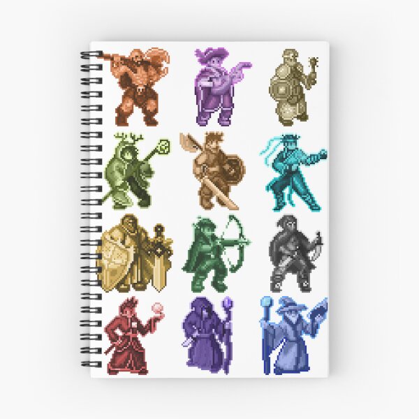 Item preview, Pixel DnD Classes designed and sold by LuCell Designs.