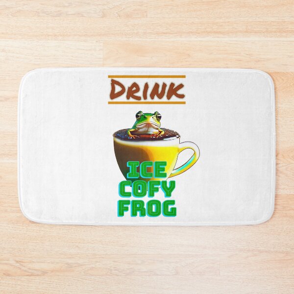 Item preview, Drink Ice Cofy Frog, Funny Meme Design designed and sold by Ricardo Gutierrez.
