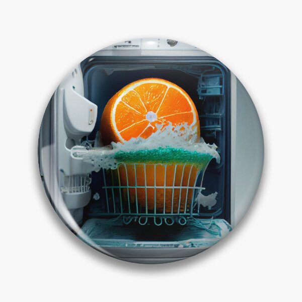 Item preview, Citrus Cleanup The Dishwashers Burden Digital Painting designed and sold by CodeAndColors.