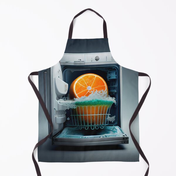 Item preview, Citrus Cleanup The Dishwashers Burden Digital Painting designed and sold by CodeAndColors.