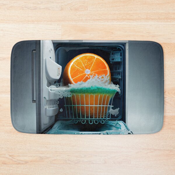 Item preview, Citrus Cleanup The Dishwashers Burden Digital Painting designed and sold by CodeAndColors.