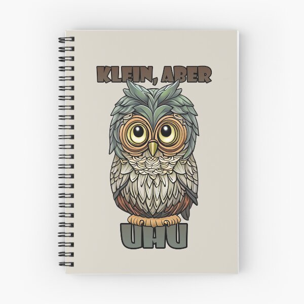 Item preview, Owl with German Pun 2 designed and sold by JoanNinjaHen.