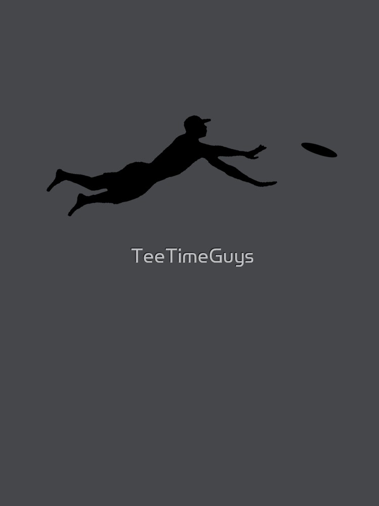 Ultimate Frisbee Layout Silhouette