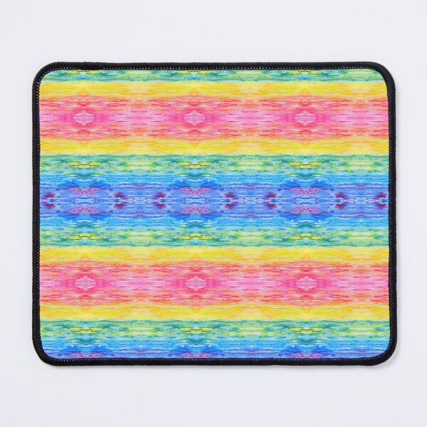 Item preview, Happy and Bright Watercolor Tropical Rainbow Stripes designed and sold by Zab Butler Design.