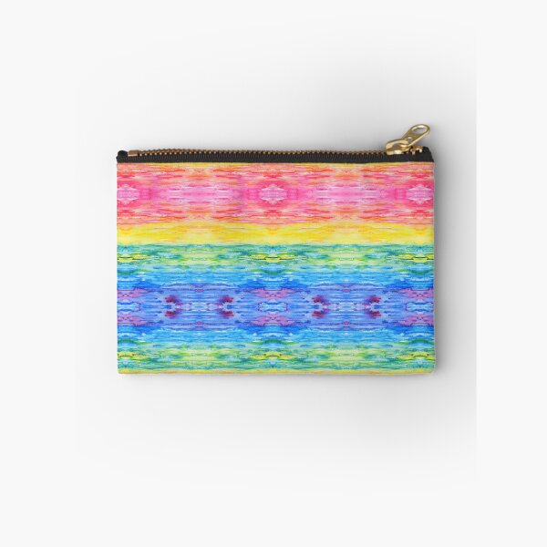Item preview, Happy and Bright Watercolor Tropical Rainbow Stripes designed and sold by Zab Butler Design.