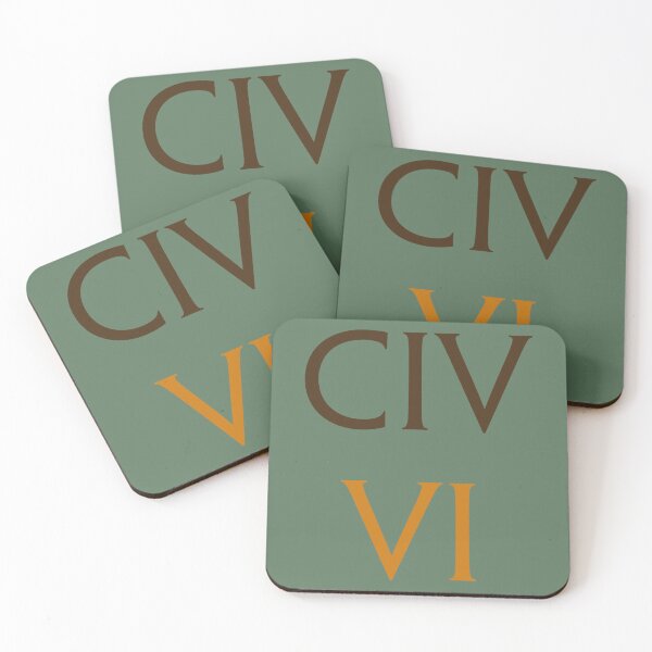 Item preview, Civ VI Logo  designed and sold by HoseaDaugh.