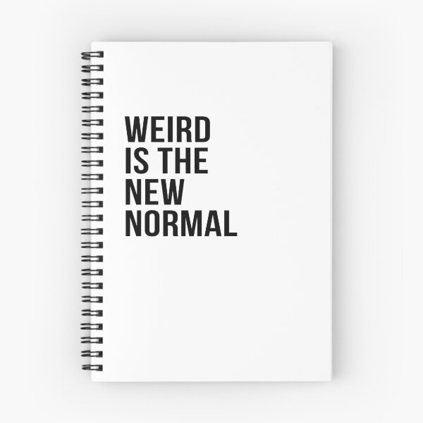 Item preview, Weird Is The New Normal  | Funny Outcast Hipster  designed and sold by TeeTimeGuys.