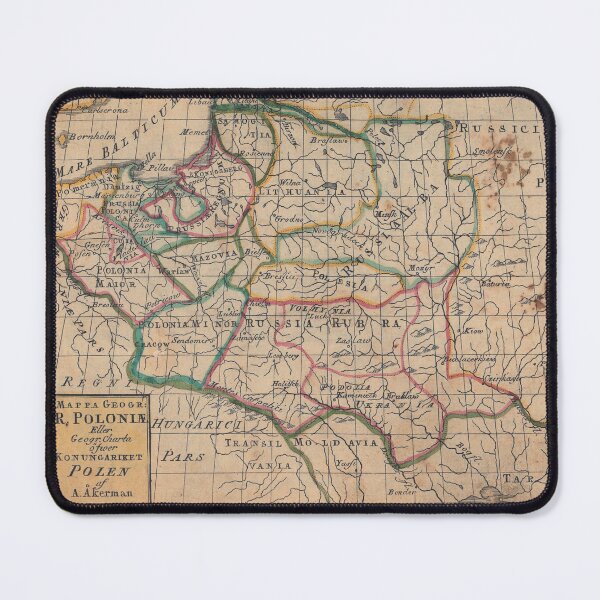 Item preview, Vintage Map of Poland from 1768 designed and sold by depresident.