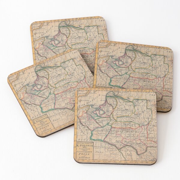 Item preview, Vintage Map of Poland from 1768 designed and sold by depresident.