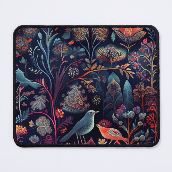Artikelvorschau, Enchanted Vivid Scandinavian Pattern Digital Painting entworfen und verkauft von CodeAndColors.