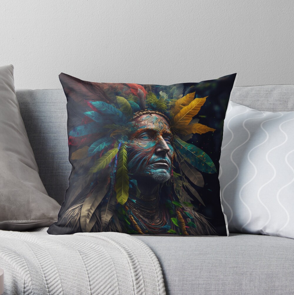 Item preview, Throw Pillow designed and sold by BlueMorphoTours.