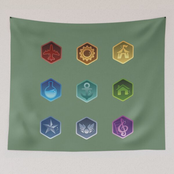 Item preview, Civilization 6 Districts  designed and sold by HoseaDaugh.