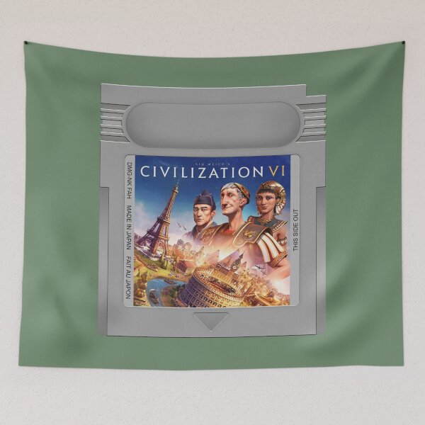 Item preview, Civ VI Game Cartridge  designed and sold by HoseaDaugh.