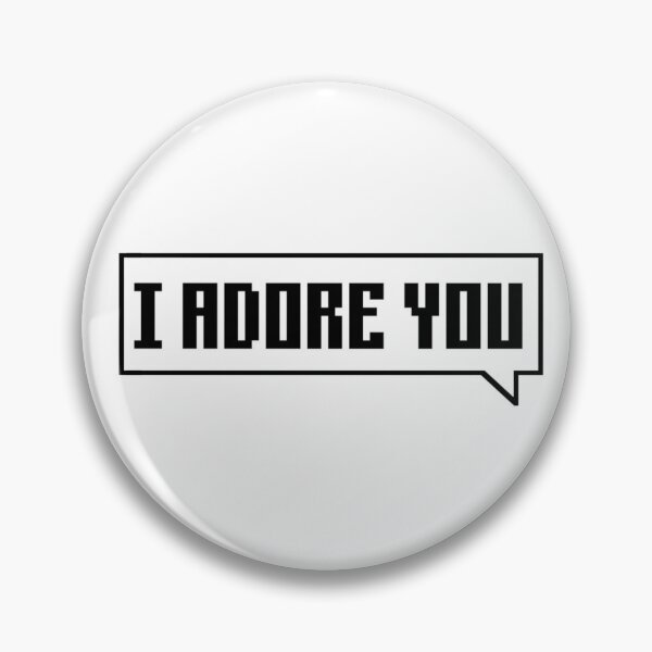 Item preview, I adore you - black designed and sold by Univers Gifts.
