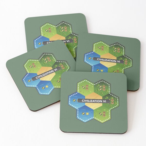 Item preview, Civilization 6 terrain yields  designed and sold by HoseaDaugh.
