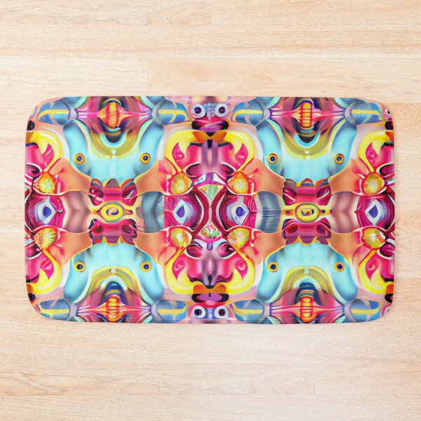Item preview, Soft Vivid Eclectic Pattern Digital Painting designed and sold by CodeAndColors.