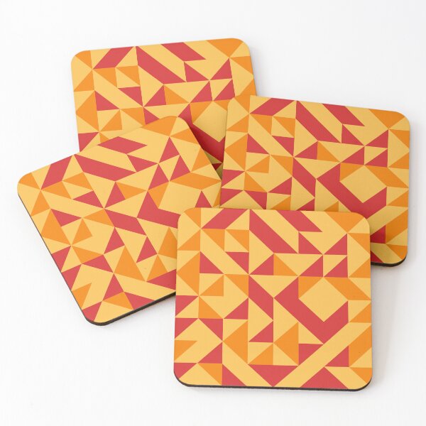 Item preview, Fire Colored Geometric Pattern - Triangle #7 designed and sold by Trendy-Now.