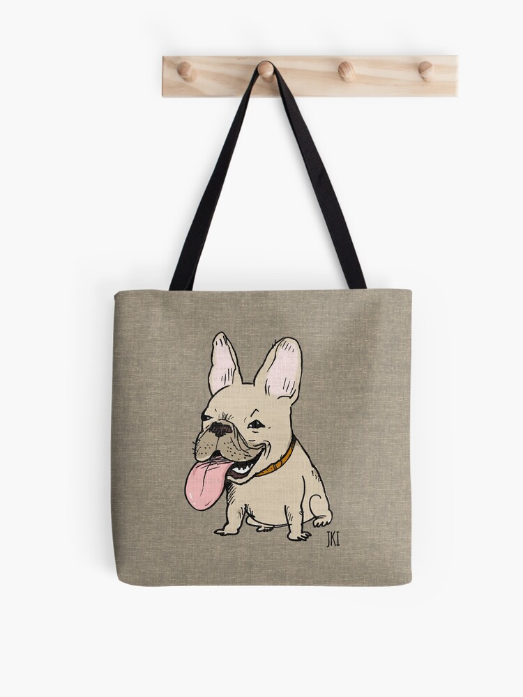 French Bulldog Tote Bag - Cartoon