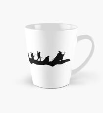 Taza cónica Compañerismo negro