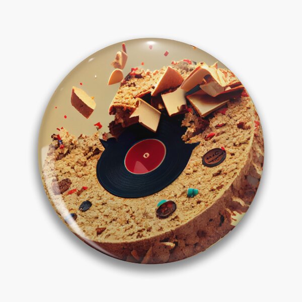 Item preview, Crumble Accent Record Digital Painting designed and sold by CodeAndColors.