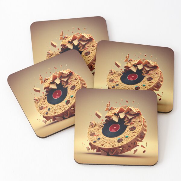 Item preview, Crumble Accent Record Digital Painting designed and sold by CodeAndColors.