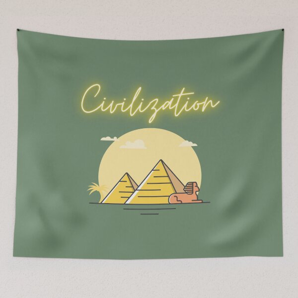 Item preview, Civilization pyramids   designed and sold by HoseaDaugh.