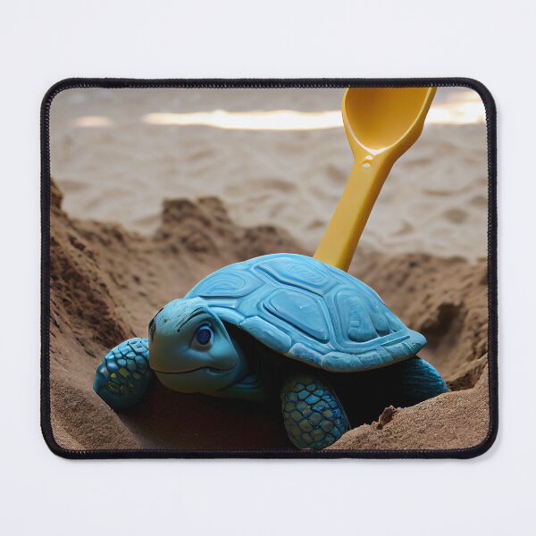 Artikelvorschau, Playground Turtle Spatula Digital Painting entworfen und verkauft von CodeAndColors.
