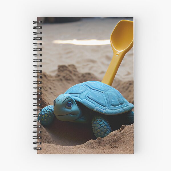 Item preview, Playground Turtle Spatula Digital Painting designed and sold by CodeAndColors.