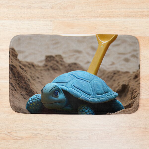 Item preview, Playground Turtle Spatula Digital Painting designed and sold by CodeAndColors.