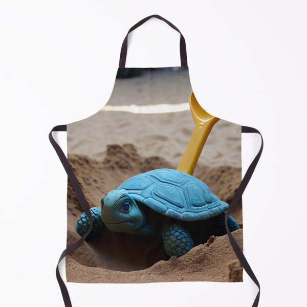 Item preview, Playground Turtle Spatula Digital Painting designed and sold by CodeAndColors.