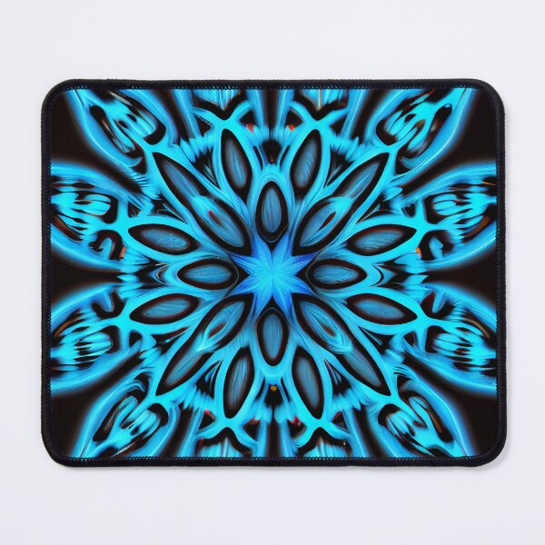 Item preview, Dazzling Cute Blue Saturated Line Pattern Digital Painting designed and sold by CodeAndColors.