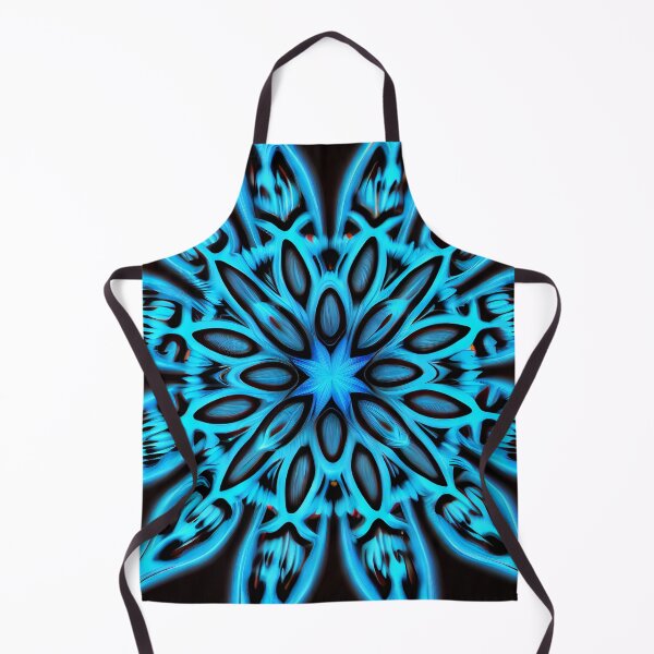 Item preview, Dazzling Cute Blue Saturated Line Pattern Digital Painting designed and sold by CodeAndColors.