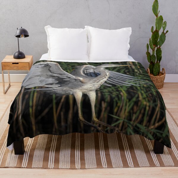 Item preview, heron coming into land designed and sold by AliMarleyPhoto.