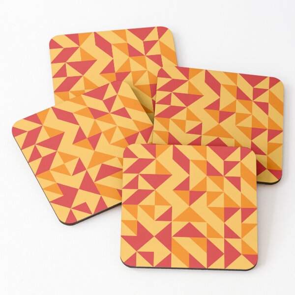 Item preview, Fire Colored Geometric Pattern - Triangle #10 designed and sold by Trendy-Now.